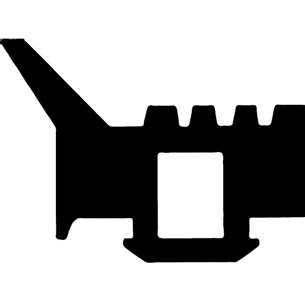 Эскиз уплотнителя Для алюминиевого профиля Reynaers - ПУ-526 от производителя POLI